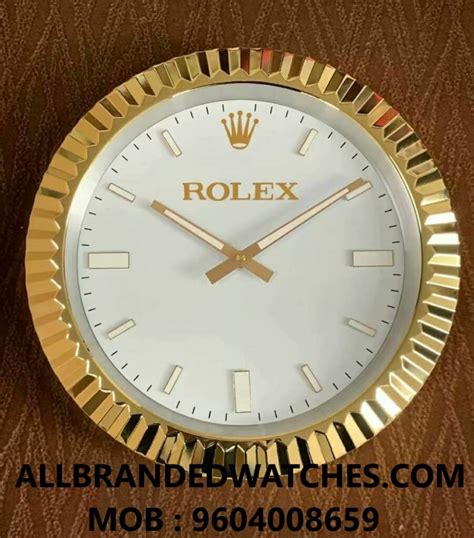 rolex wall clock authentic|vintage rolex wall clock.